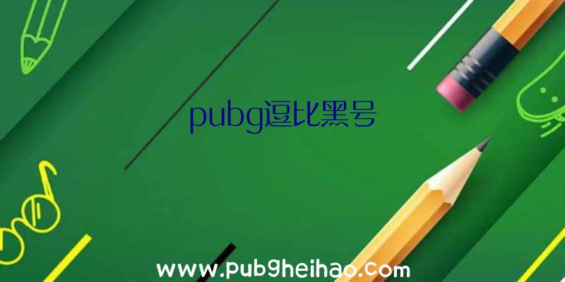 pubg逗比黑号