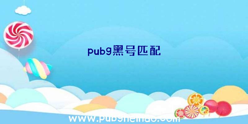 pubg黑号匹配