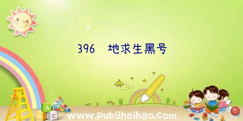 396绝地求生黑号