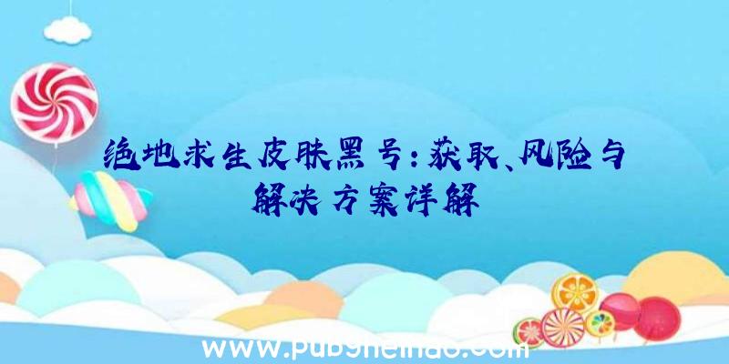 绝地求生皮肤黑号：获取、风险与解决方案详解